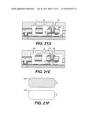 PLANAR CAVITY MEMS AND RELATED STRUCTURES, METHODS OF MANUFACTURE AND     DESIGN STRUCTURES diagram and image