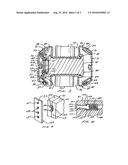 Locking post with an adjustable lock rod diagram and image