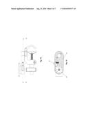 COMPACT SUPPORT CLAMP WITH ROTATING EQUIPMENT ATTACHMENT AND JAW OPERATOR diagram and image