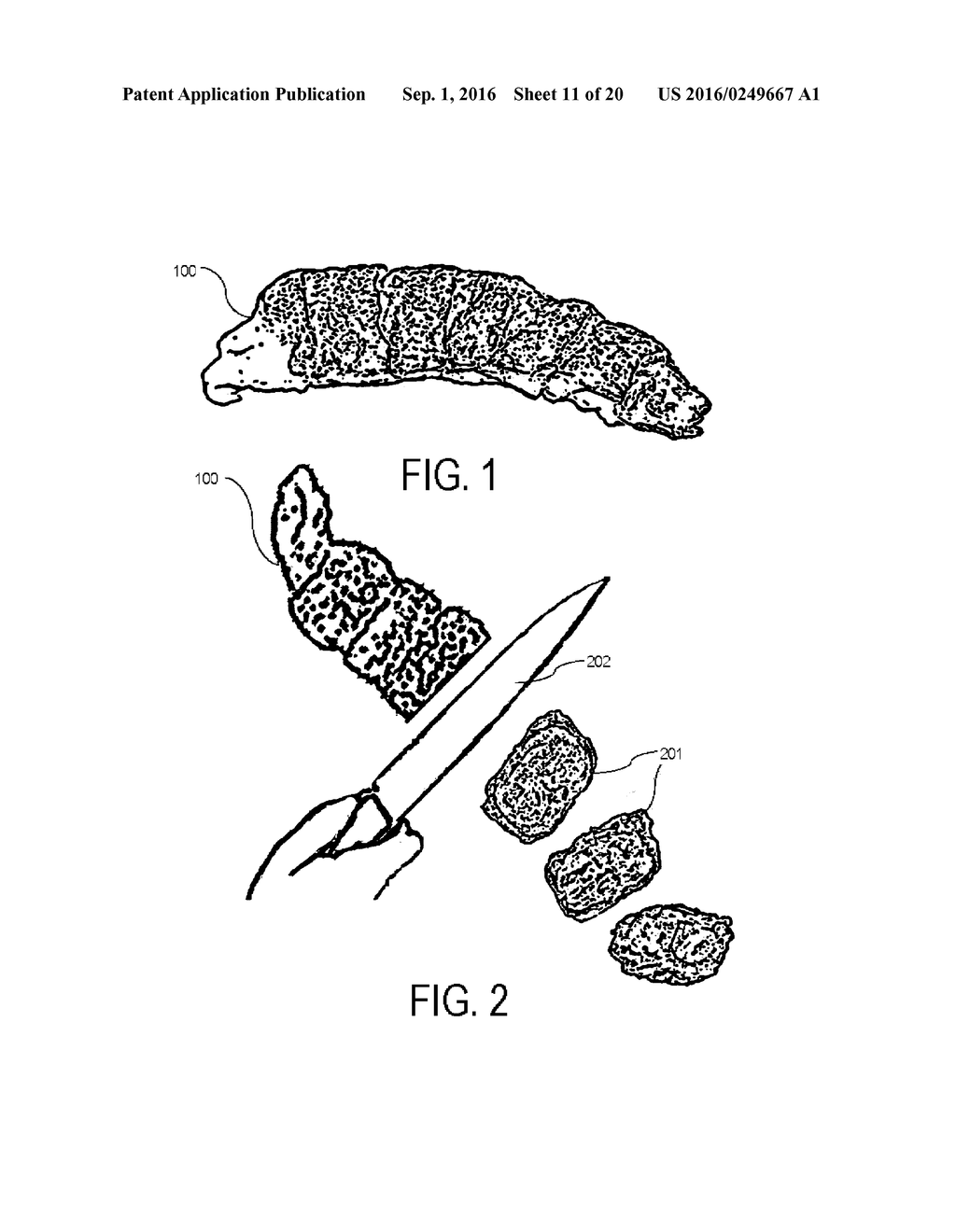 Multipurpose Moisture-Preserving Raw Lobster Products Formed From Intact     Tail Slices and Methods For Manufacturing Same - diagram, schematic, and image 12