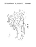 Method Including Footwear And Sock Having Aligning Indicia diagram and image