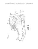 Method Including Footwear And Sock Having Aligning Indicia diagram and image