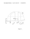 Electrical Connection for Suspension Band Attachment Slot of a Hard Hat diagram and image