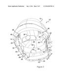 Electrical Connection for Suspension Band Attachment Slot of a Hard Hat diagram and image