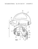 HEADGEAR WITH A SELF-ADAPTIVE, ELASTOMERIC NAPE BELT diagram and image