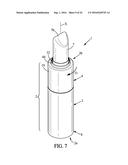 APPLICATOR DEVICE FOR A PRODUCT IN STICK FORM AND USE OF SAME diagram and image