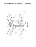 FOOD STORAGE CONTAINER WITH REMOVABLE PORTION diagram and image