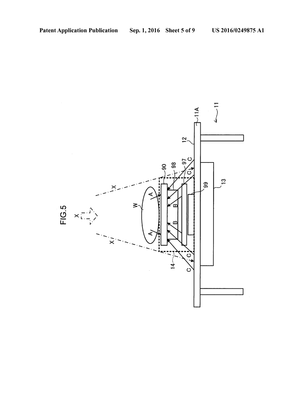 IMAGE PROCESSING DEVICE, RADIOGRAPHIC IMAGING SYSTEM, IMAGE PROCESSING     METHOD, AND NON-TRANSITORY COMPUTER READABLE MEDIUM - diagram, schematic, and image 06