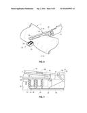 BUTTRESS RELEASE FROM SURGICAL STAPLER BY KNIFE PUSHING diagram and image