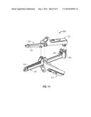 BUTTRESS RELEASE FROM SURGICAL STAPLER BY KNIFE PUSHING diagram and image