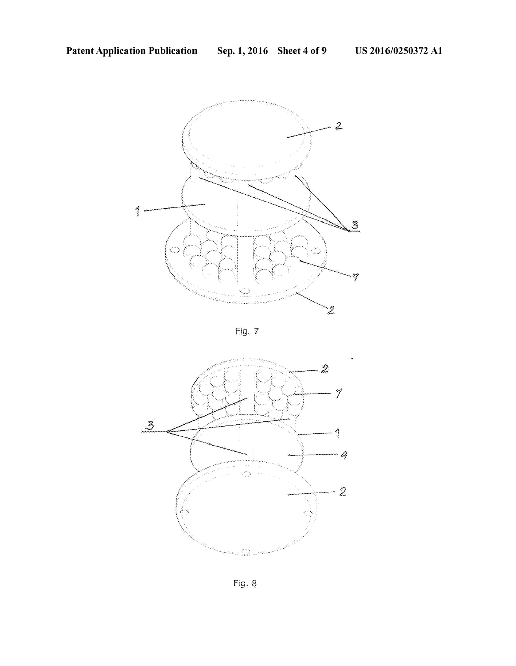 Device for photocatalytic removal of volatile organic and inorganic     contamination as well as microorganisms especially from automobile air     conditioning systems - diagram, schematic, and image 05