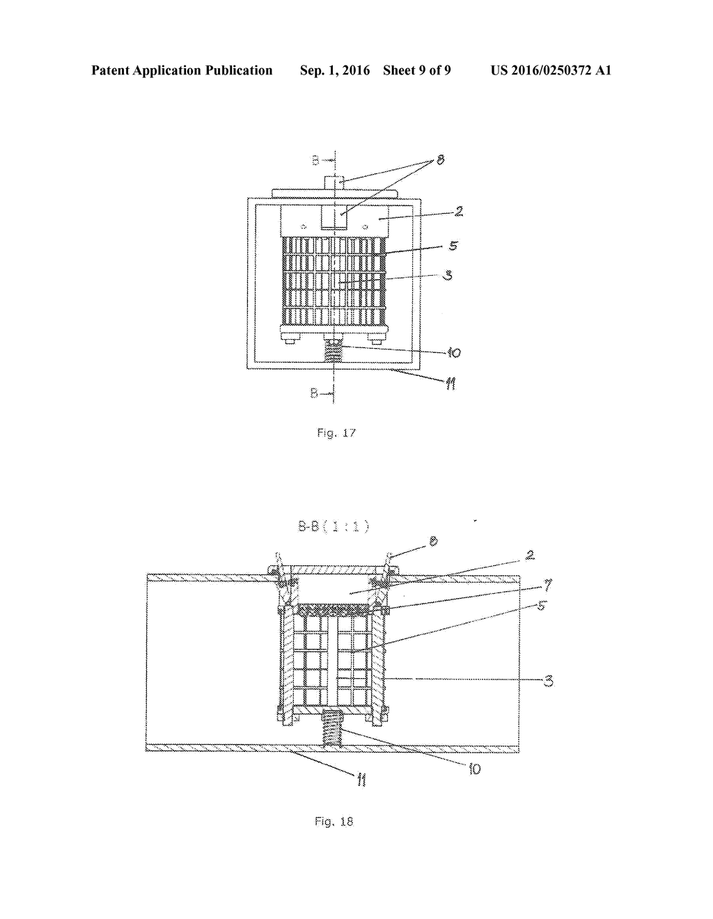 Device for photocatalytic removal of volatile organic and inorganic     contamination as well as microorganisms especially from automobile air     conditioning systems - diagram, schematic, and image 10