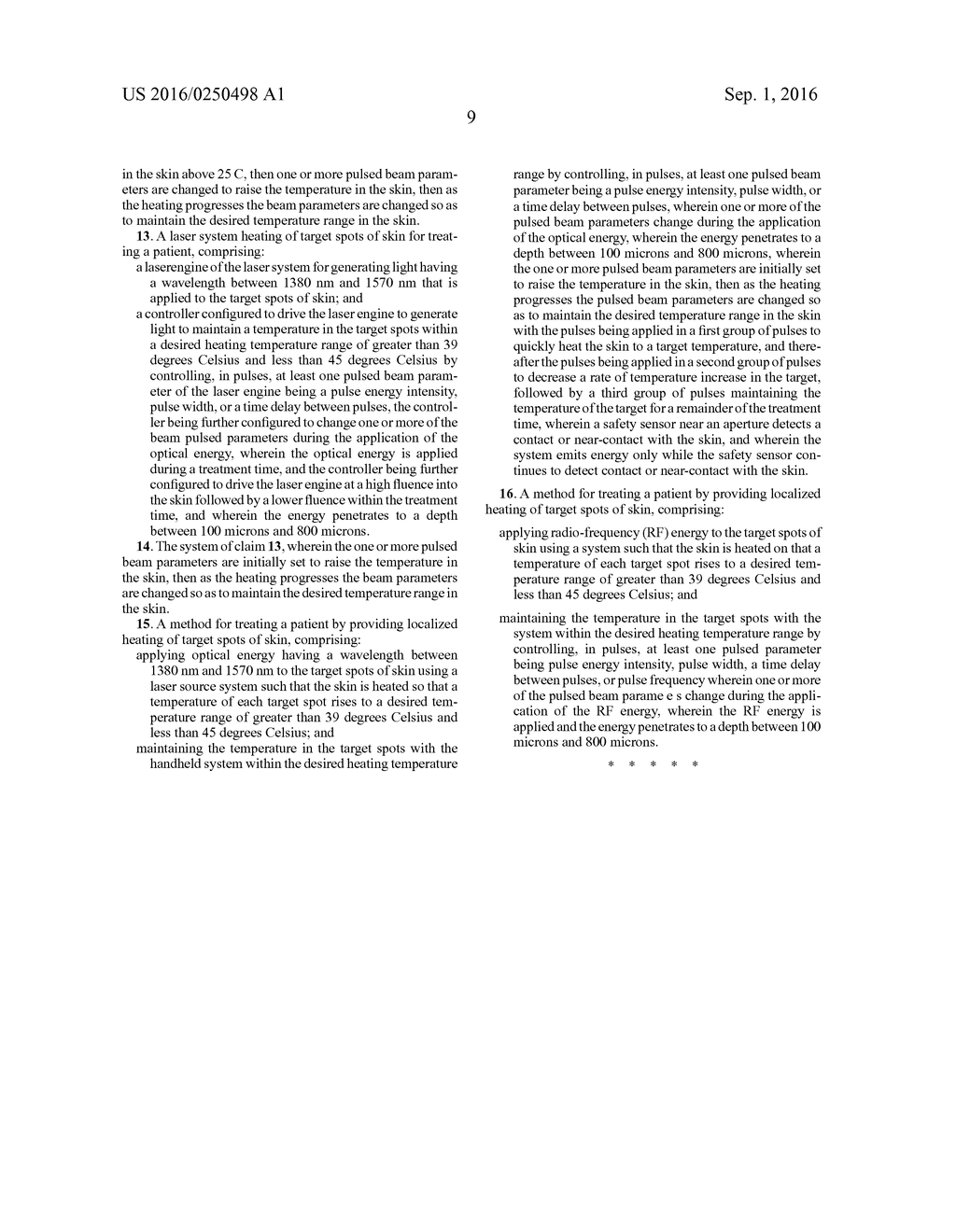 Variable Intensity Laser Treatments of the Skin - diagram, schematic, and image 29