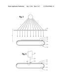 UV-CURING PROCESS WITH EXTERIOR MASKING FOR INTERNAL AND SELECTIVE     DECORATION OF TUBE-LIKE AND 3D ELECTRONIC HOUSING diagram and image