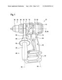 Hand-held power tool diagram and image