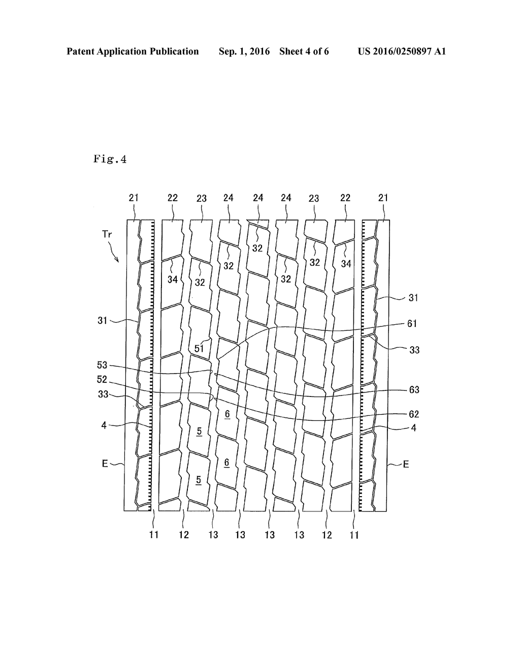 PNEUMATIC TIRE - diagram, schematic, and image 05