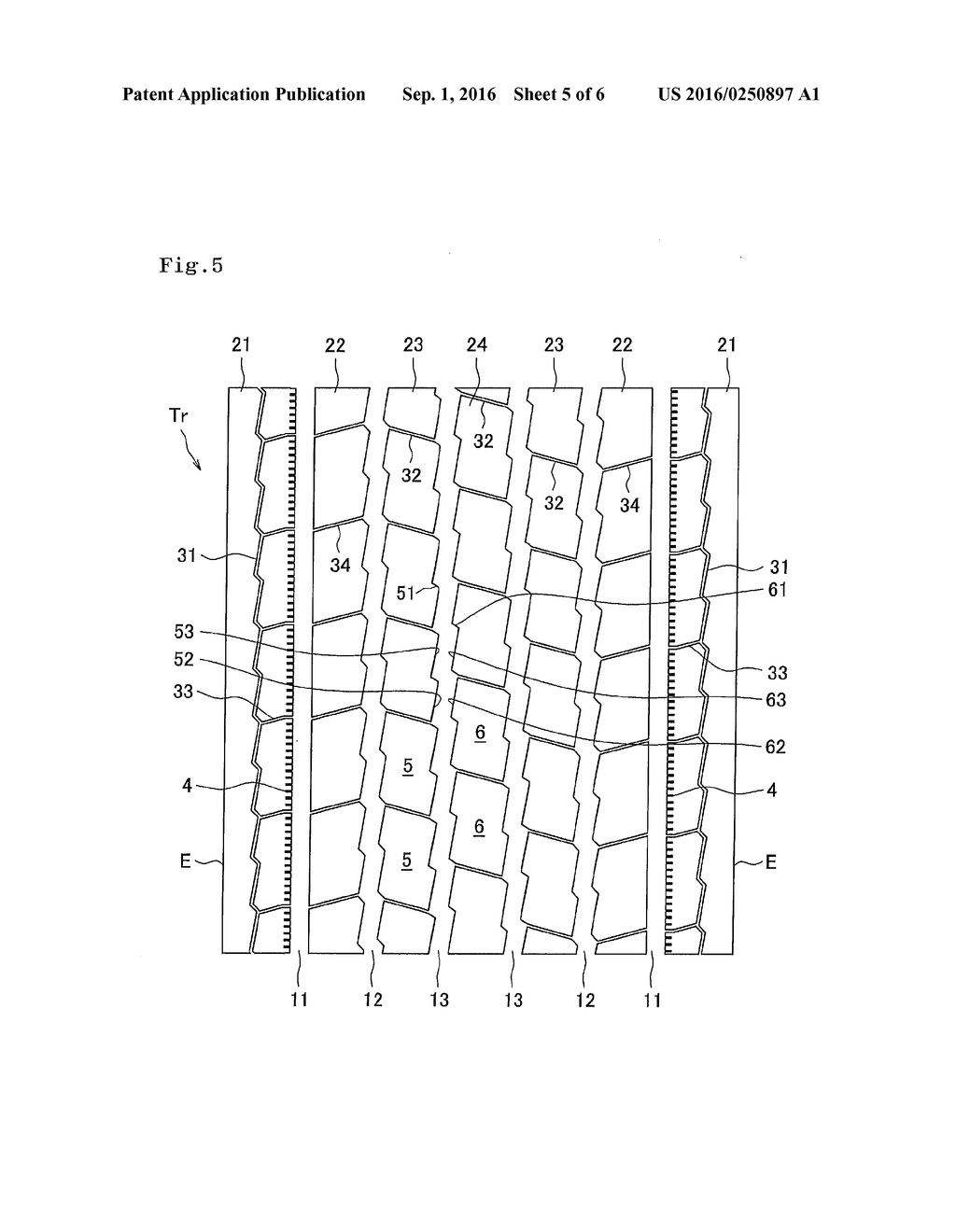 PNEUMATIC TIRE - diagram, schematic, and image 06