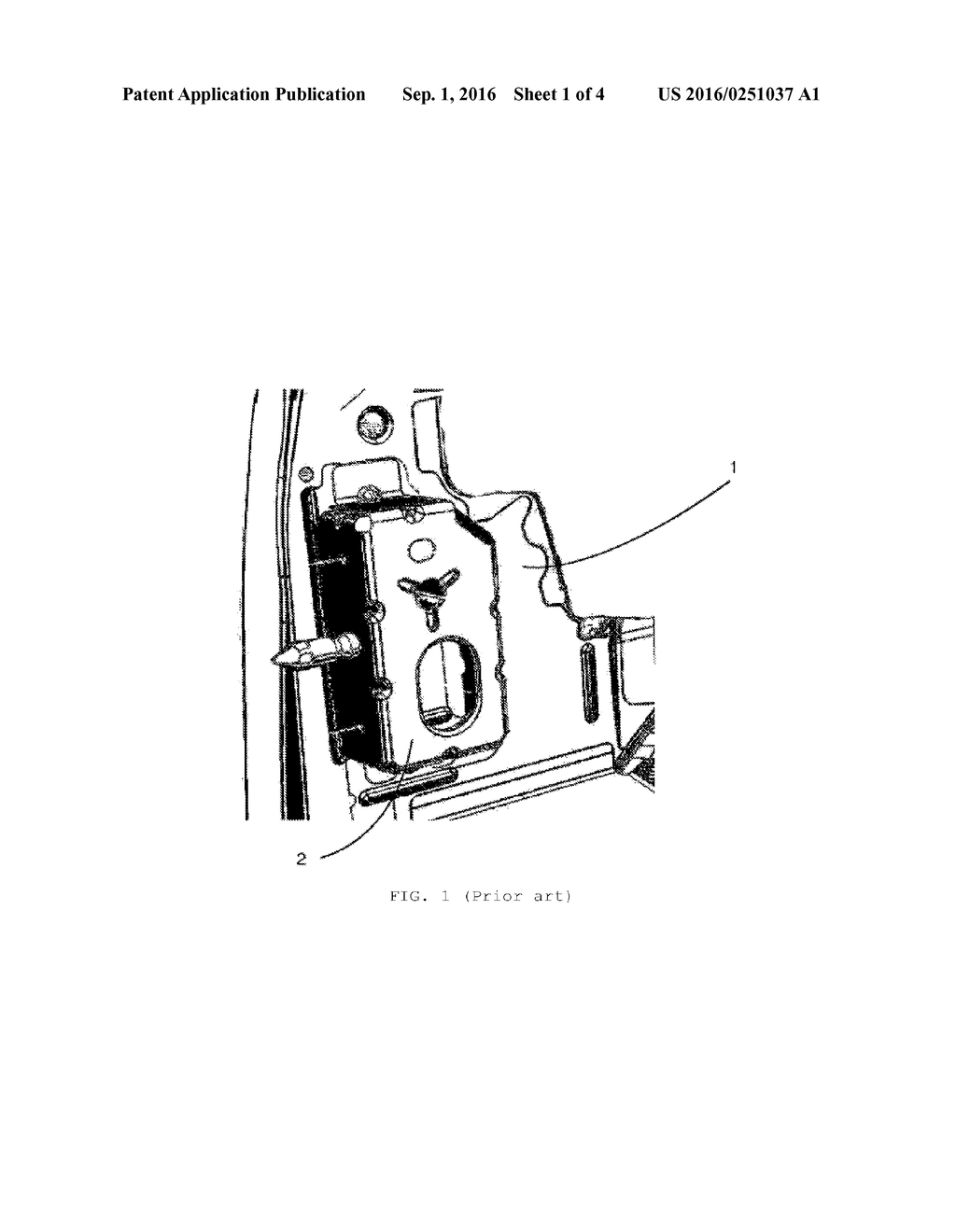 DEVICE FOR ATTACHING A CROSS-MEMBER OF A DRIVER'S COMPARTMENT OF A MOTOR     VEHICLE - diagram, schematic, and image 02