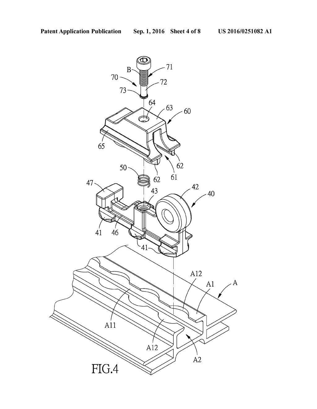 FIXING STRUCTURE FOR FIXING A SEAT OF A VEHICLE - diagram, schematic, and image 05