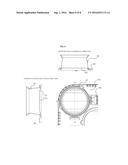 TRAY FOR CARRYING VEHICLE WHEEL diagram and image