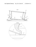 TRAY FOR CARRYING VEHICLE WHEEL diagram and image