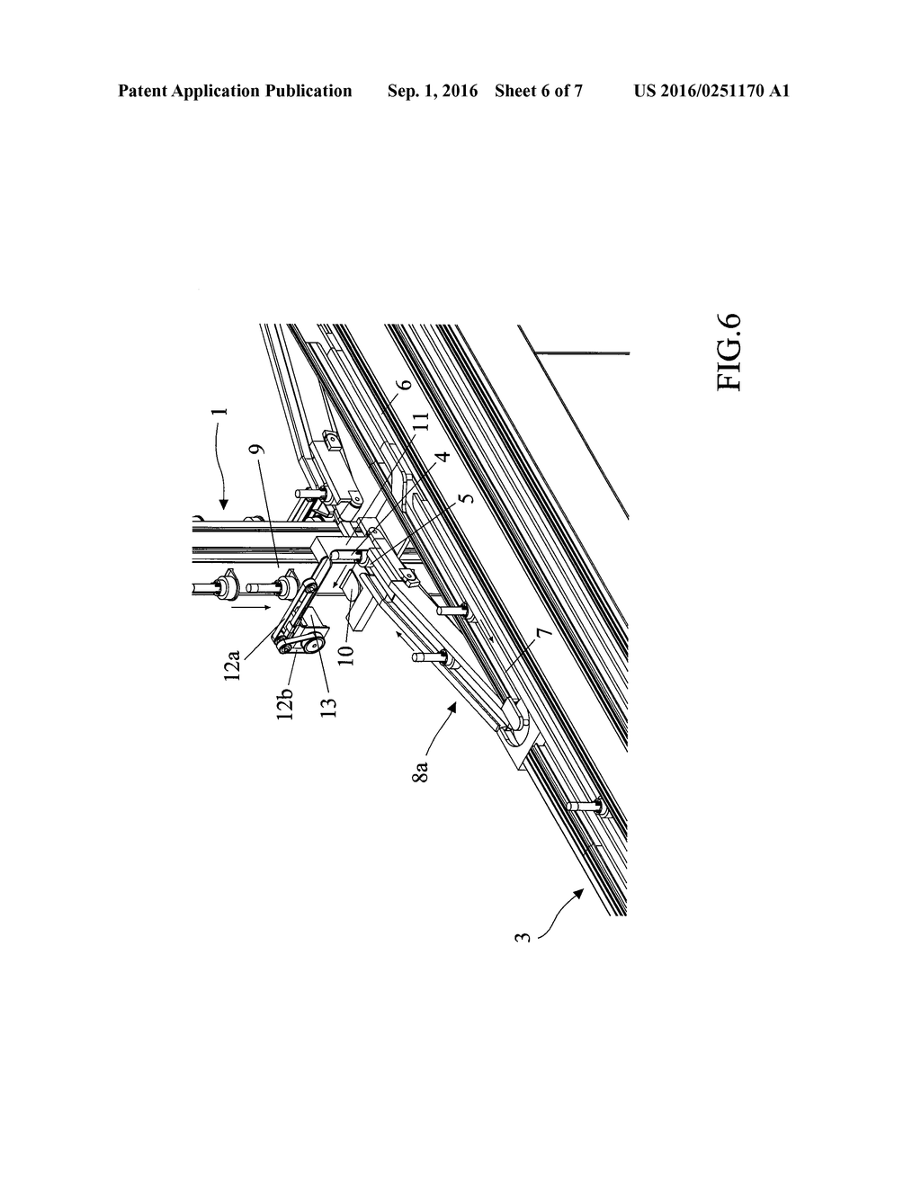 APPARATUS FOR TRANSFERRING SPECIMENS OF BIOLOGICAL MATERIAL BETWEEN     LABORATORY AUTOMATION SYSTEMS PLACED AT DIFFERENT HEIGHTS - diagram, schematic, and image 07