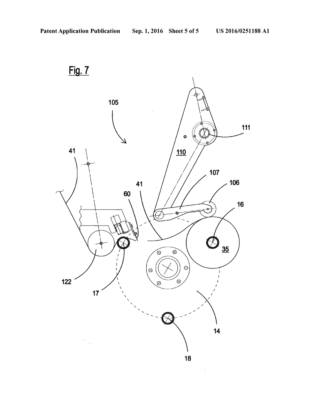 Accompanying Squeezing Unit in a Winding Machine for Plastic Film - diagram, schematic, and image 06