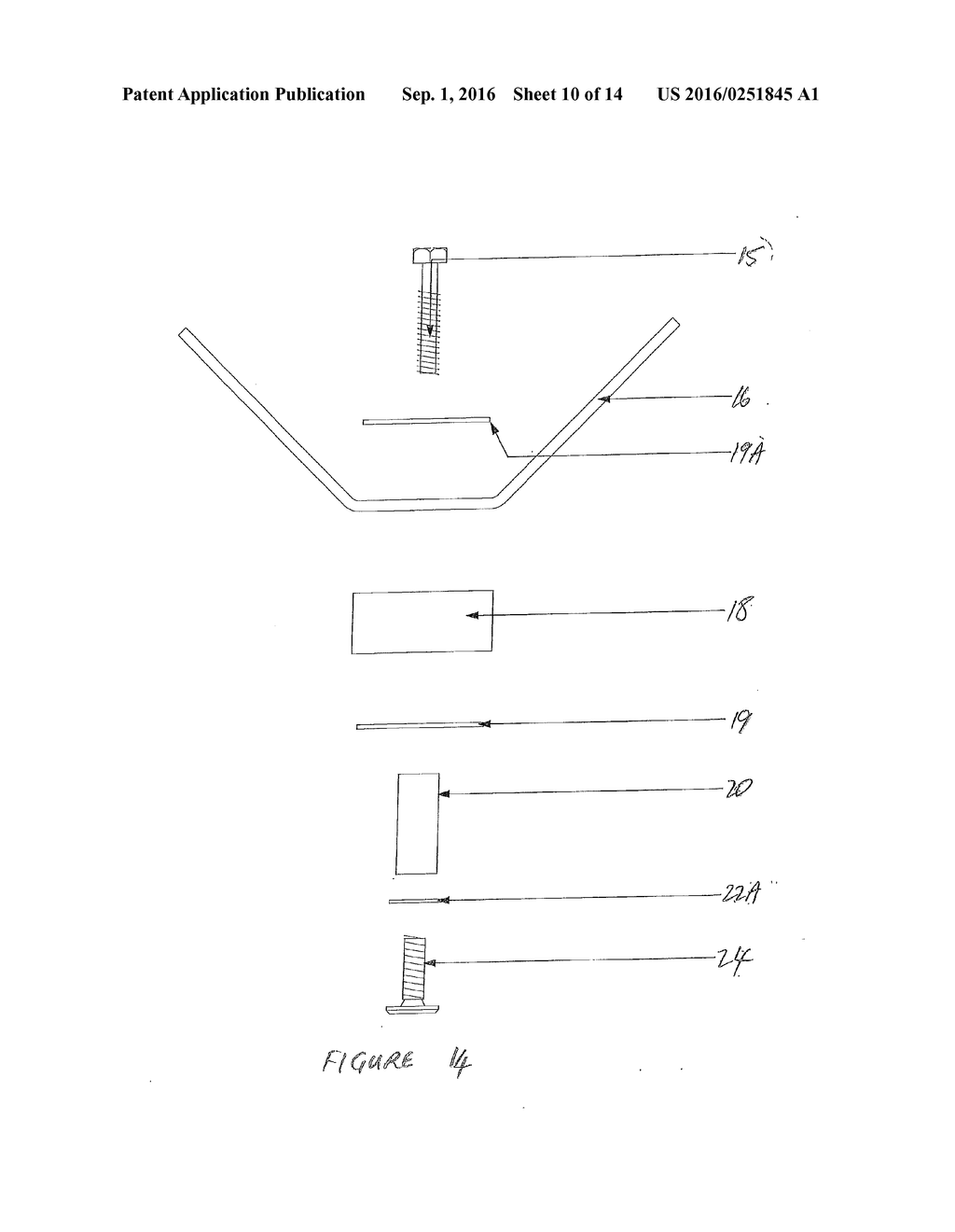 BRACKET ASSEMBLY AND METHOD - diagram, schematic, and image 11