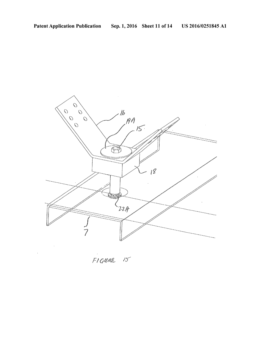 BRACKET ASSEMBLY AND METHOD - diagram, schematic, and image 12