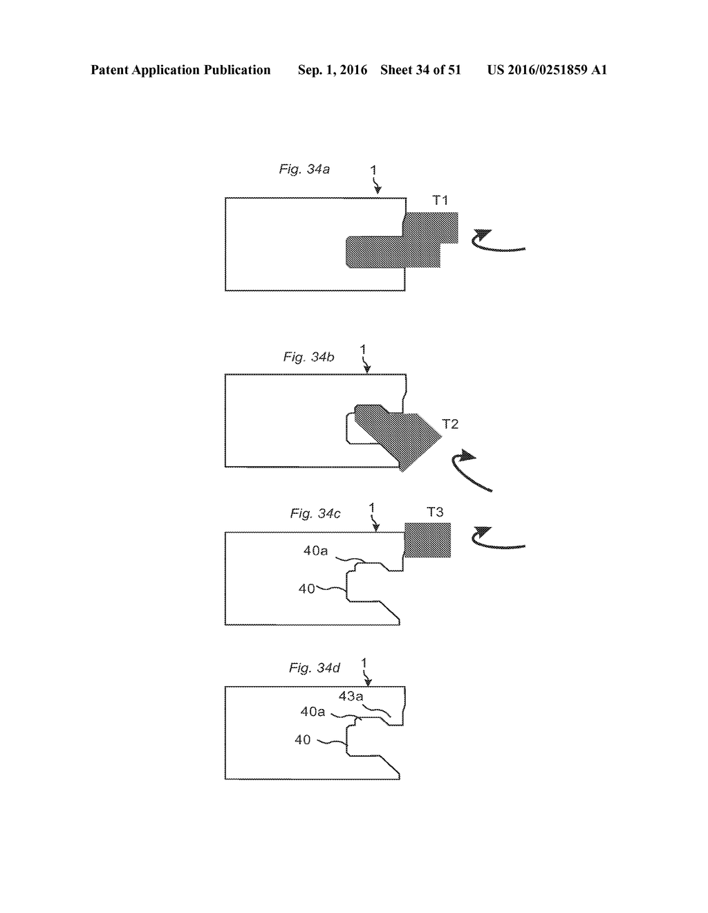 MECHANICAL LOCKING OF FLOOR PANELS - diagram, schematic, and image 35