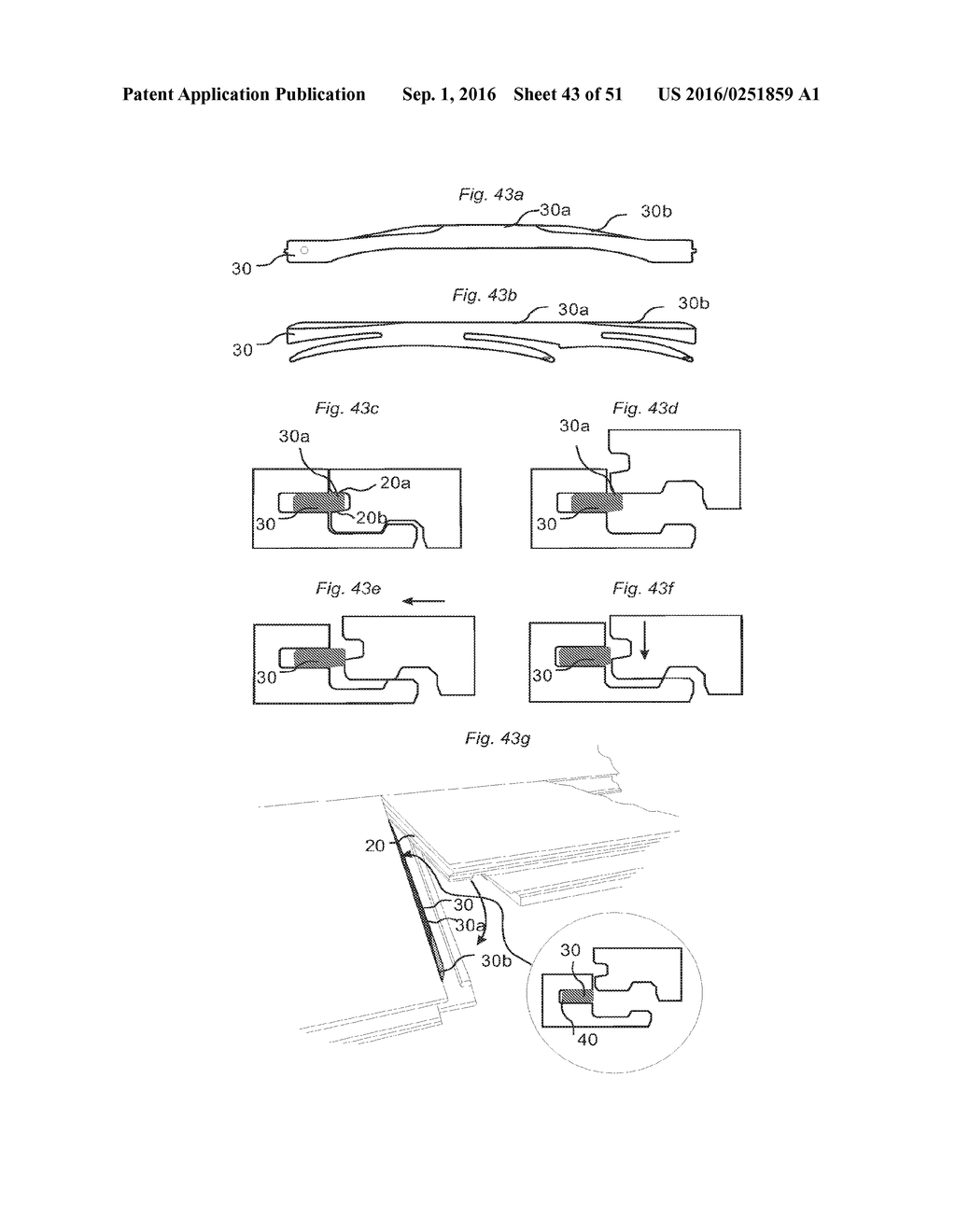 MECHANICAL LOCKING OF FLOOR PANELS - diagram, schematic, and image 44