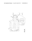 OPPOSED-PISTON ENGINE HAVING A SINGLE CRANKSHAFT COUPLED TO THE OPPOSED     PISTONS BY LINKAGES WITH PIVOTED ROCKER ARMS diagram and image