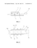 Brake for rockfall protecting net diagram and image