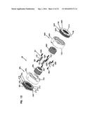 INBOARD SPRING ARRANGEMENT FOR A CLUTCH ACTUATED DIFFERENTIAL diagram and image