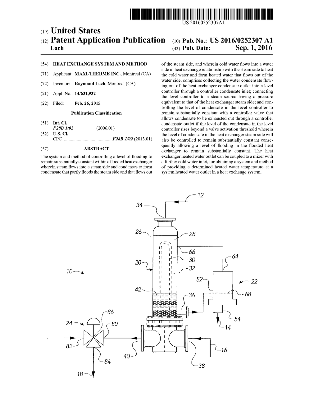 HEAT EXCHANGE SYSTEM AND METHOD - diagram, schematic, and image 01