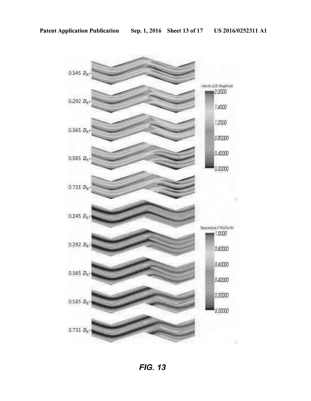 Wavy Fin Structure and Flat Tube Heat Exchanger Having the Same - diagram, schematic, and image 14