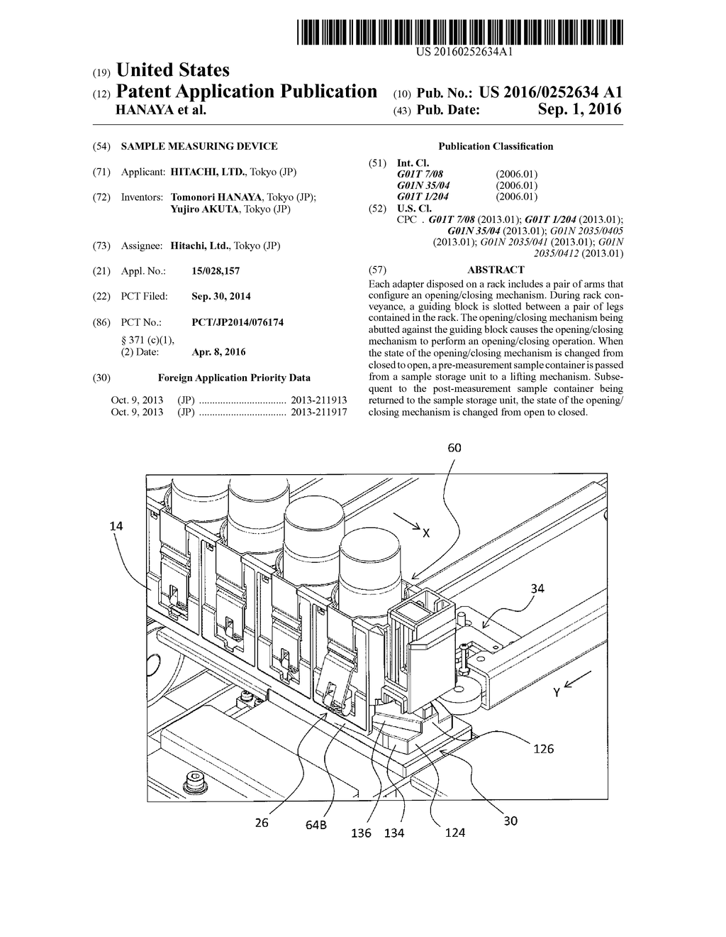 SAMPLE MEASURING DEVICE - diagram, schematic, and image 01