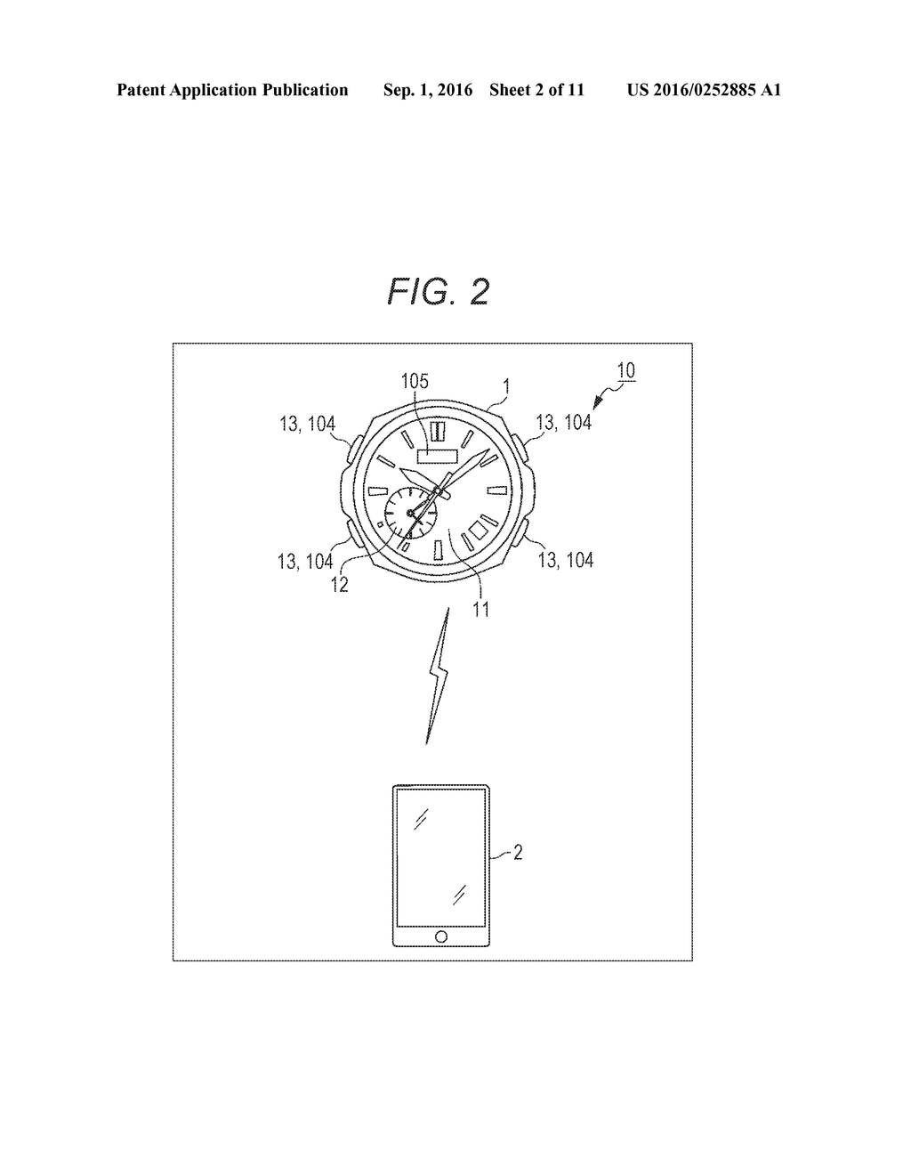 ELECTRONIC TIMEPIECE - diagram, schematic, and image 03