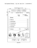 PORTABLE MULTIFUNCTION DEVICE, METHOD, AND GRAPHICAL USER INTERFACE     SUPPORTING USER NAVIGATIONS OF GRAPHICAL OBJECTS ON A TOUCH SCREEN     DISPLAY diagram and image