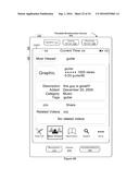 PORTABLE MULTIFUNCTION DEVICE, METHOD, AND GRAPHICAL USER INTERFACE     SUPPORTING USER NAVIGATIONS OF GRAPHICAL OBJECTS ON A TOUCH SCREEN     DISPLAY diagram and image