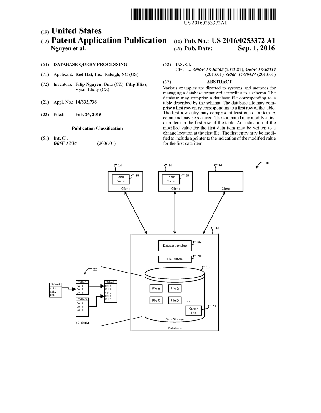 DATABASE QUERY PROCESSING - diagram, schematic, and image 01