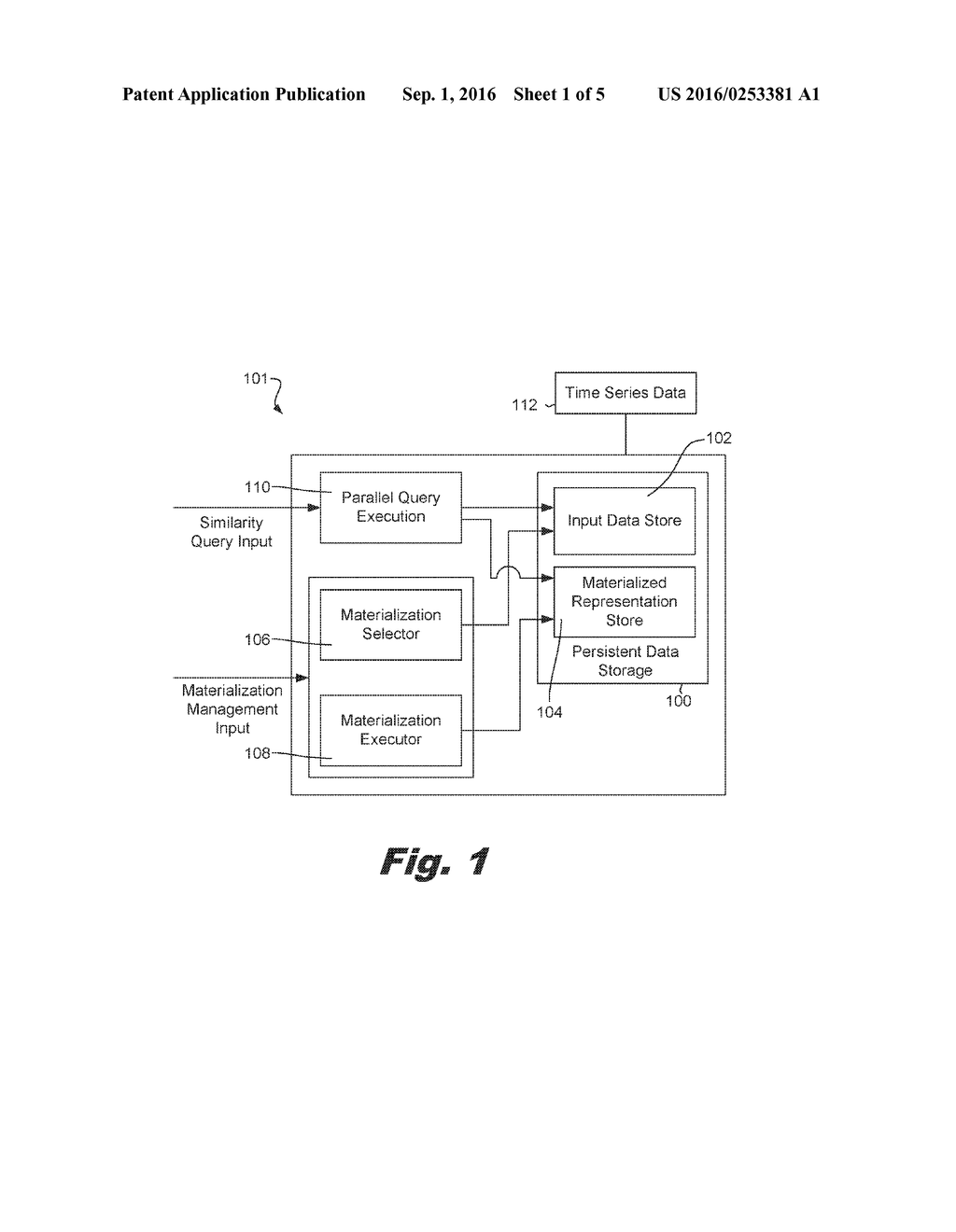 STORING TIME SERIES DATA FOR A SEARCH QUERY - diagram, schematic, and image 02