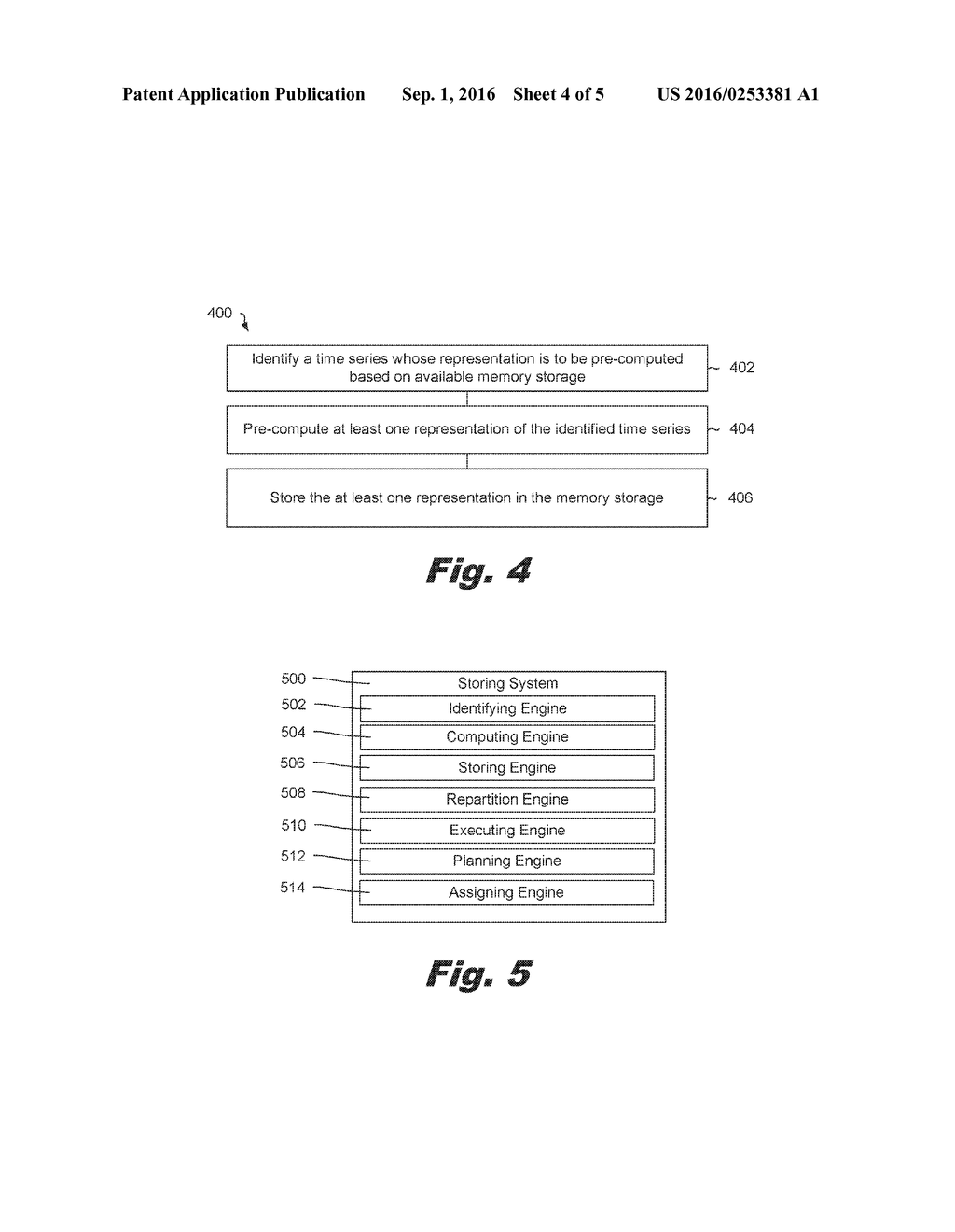 STORING TIME SERIES DATA FOR A SEARCH QUERY - diagram, schematic, and image 05