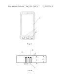 PERSONAL MOBILE TERMINAL DEVICE WITH FINGERPRINT IDENTIFICATION FUNCTION diagram and image