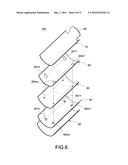 BIOMETRIC RECOGNITION APPARATUS WITH CURVED SUBSTRATE diagram and image