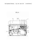 PRINTER-DRAWER INTEGRATED APPARATUS AND A POINT OF SALE SYSTEM diagram and image