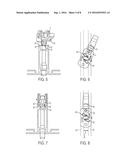 LEVER LOCK FOR DISPLAY STRUCTURES diagram and image