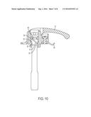 LEVER LOCK FOR DISPLAY STRUCTURES diagram and image