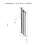 SEMICONDUCTOR TEST PAD WITH STACKED THIN METAL SHEETS AND METHOD FOR     MANUFACTURING THE SAME diagram and image