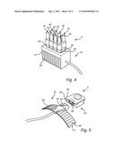 LIGHTING DEVICE CONNECTOR COMPRISING A HEAT SINK diagram and image